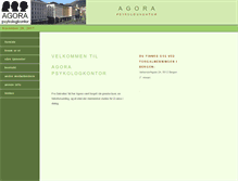Tablet Screenshot of agorapsykologkontor.no